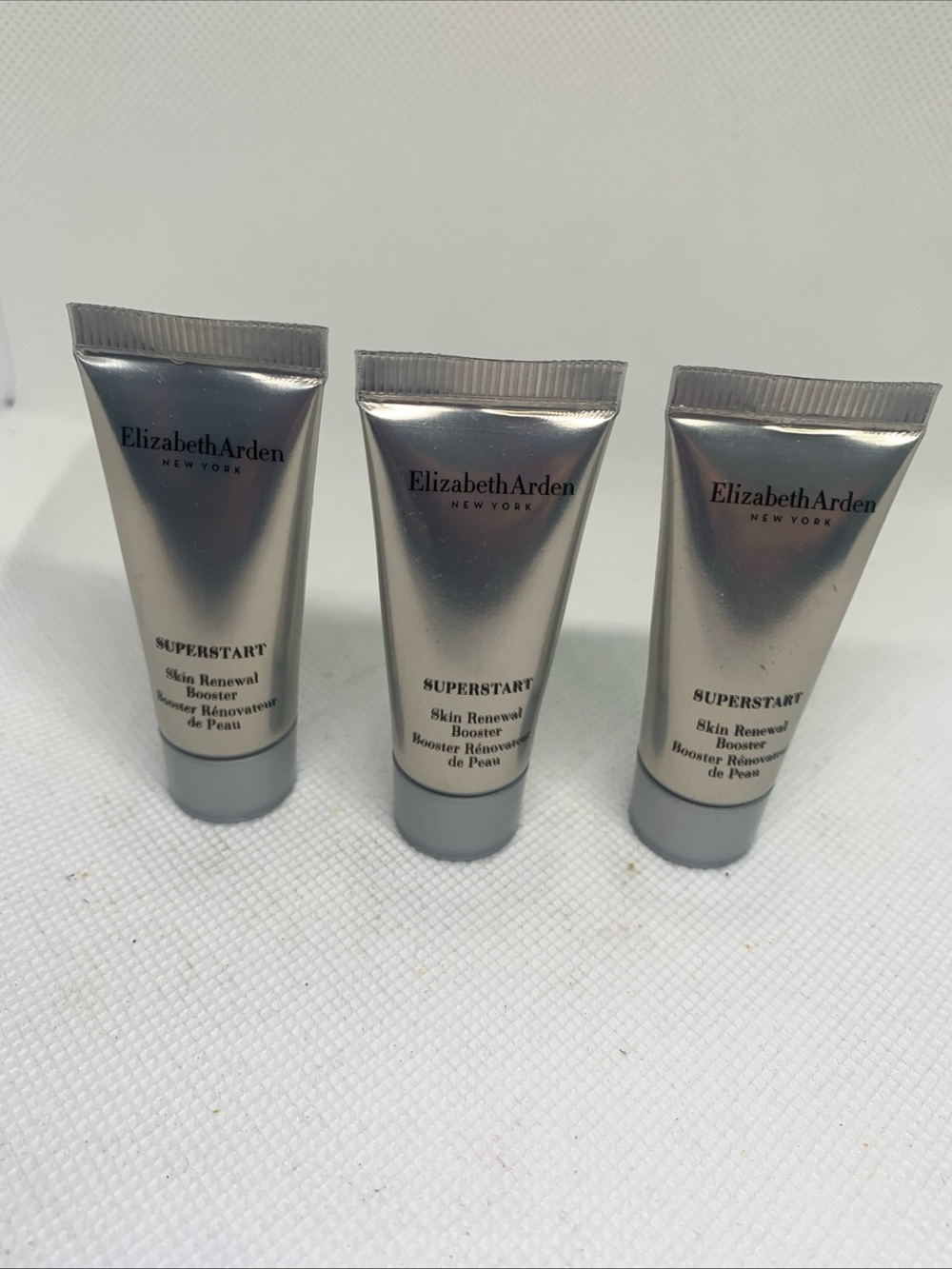 Elizabeth Arden Silver Superstart Skin Renewal Booster Trio Travel Size New